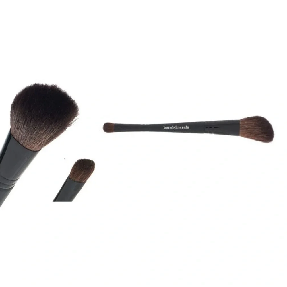 bareMinerals Double Ended Precision Eye & Cheek Brush - Sealed!